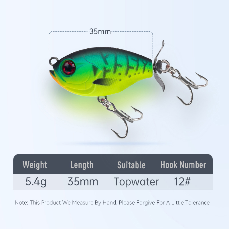 Kingdom Propeller Topwater Pop - Fishing Lure Topwater ulasan dan harga