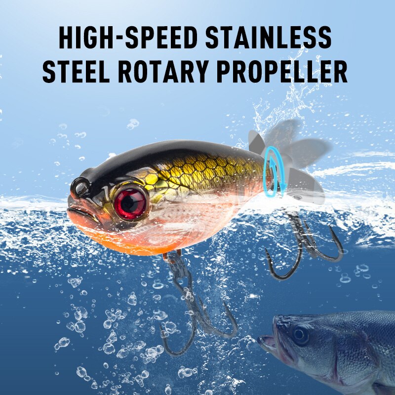 Kingdom Propeller Topwater Pop - Fishing Lure Topwater ulasan dan harga