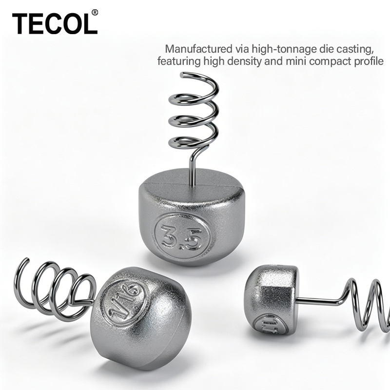TECOL 1G 1.75G 2.7G 3.5G Spira - Fishing Lure Accessories ulasan dan harga