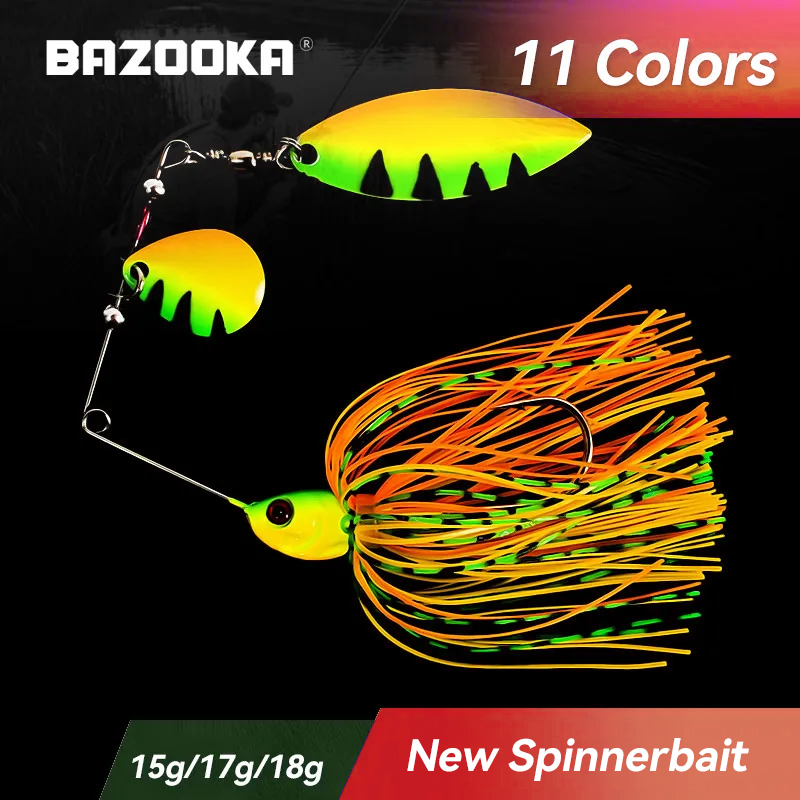 Bazooka 15g 18g Spinnerbait Fi - Fishing Lure Buzzbait ulasan dan harga
