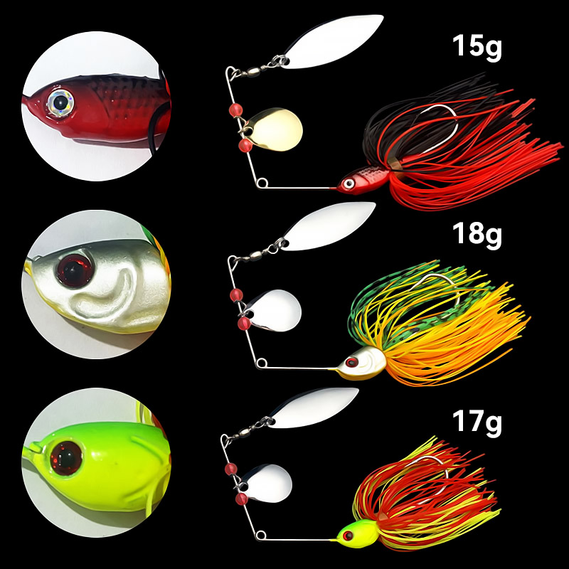 Bazooka 15g 18g Spinnerbait Fi - Fishing Lure Buzzbait ulasan dan harga