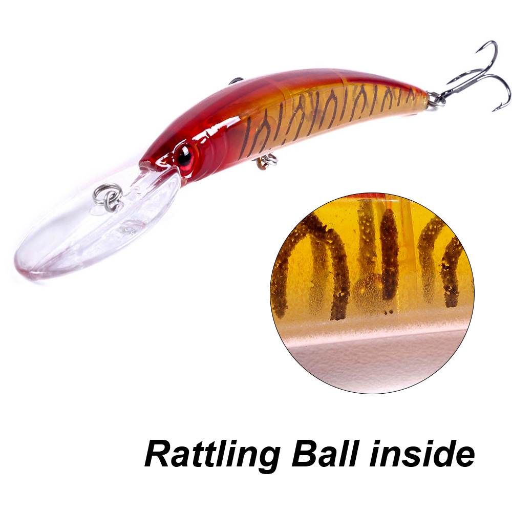 1PCS 15cm 15g  Deep Diving Jer - Fishing Lure Jerkbait ulasan dan harga