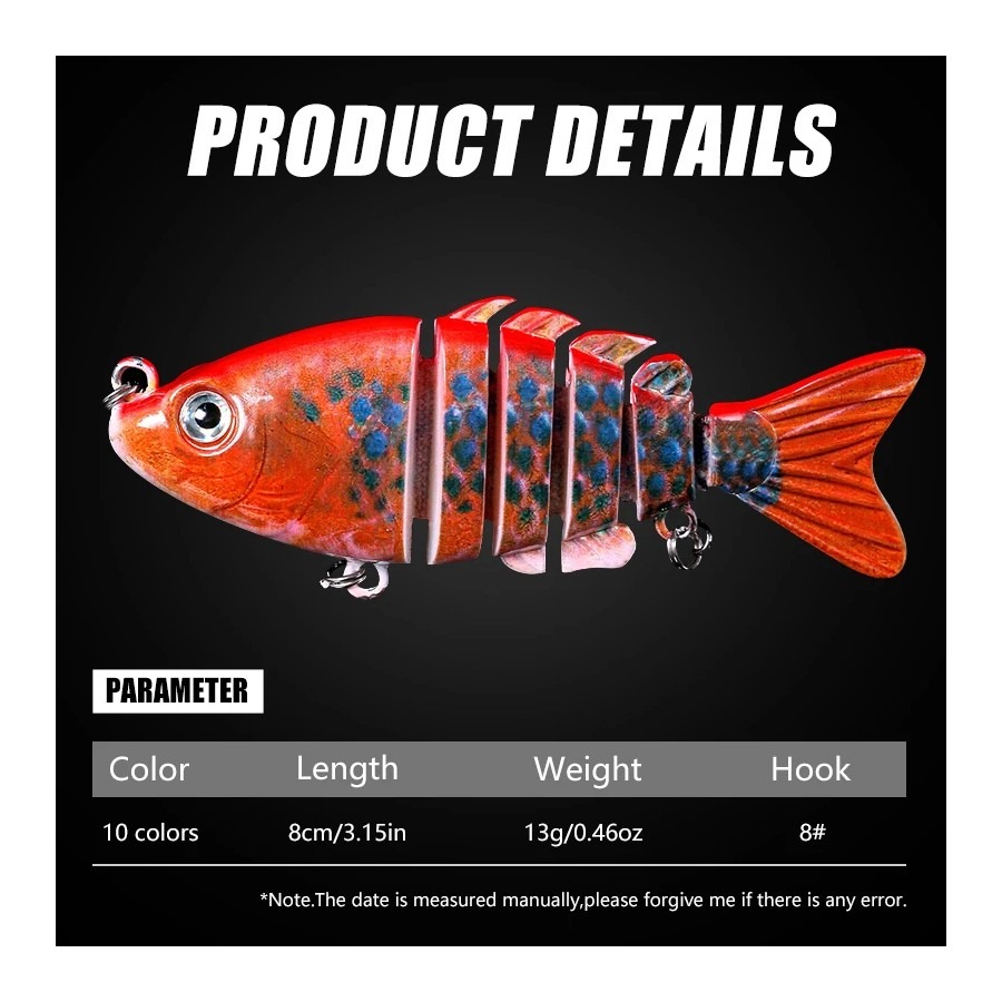1PCS 8cm 13g Lifelike Fishing  - Fishing Lure Popper ulasan dan harga