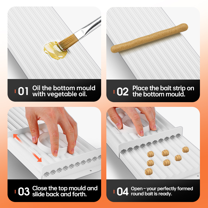 WEIHE Round Bait Shaping Board - Fishing Lure Making Kit ulasan dan harga