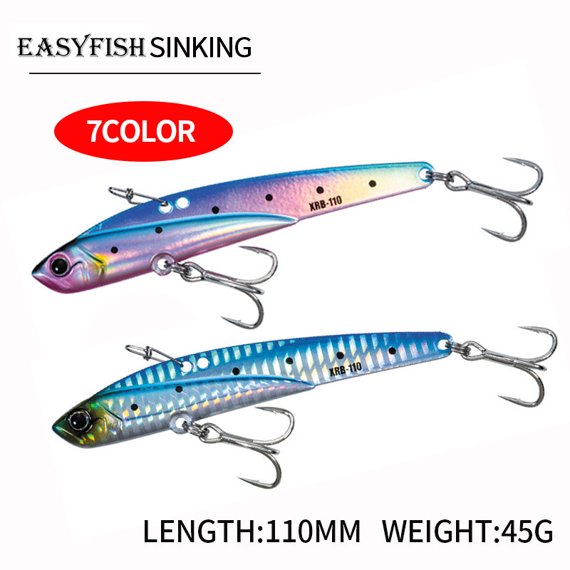 New Fishing Lure VIB 110MM 45G - Fishing Lure Spoon ulasan dan harga