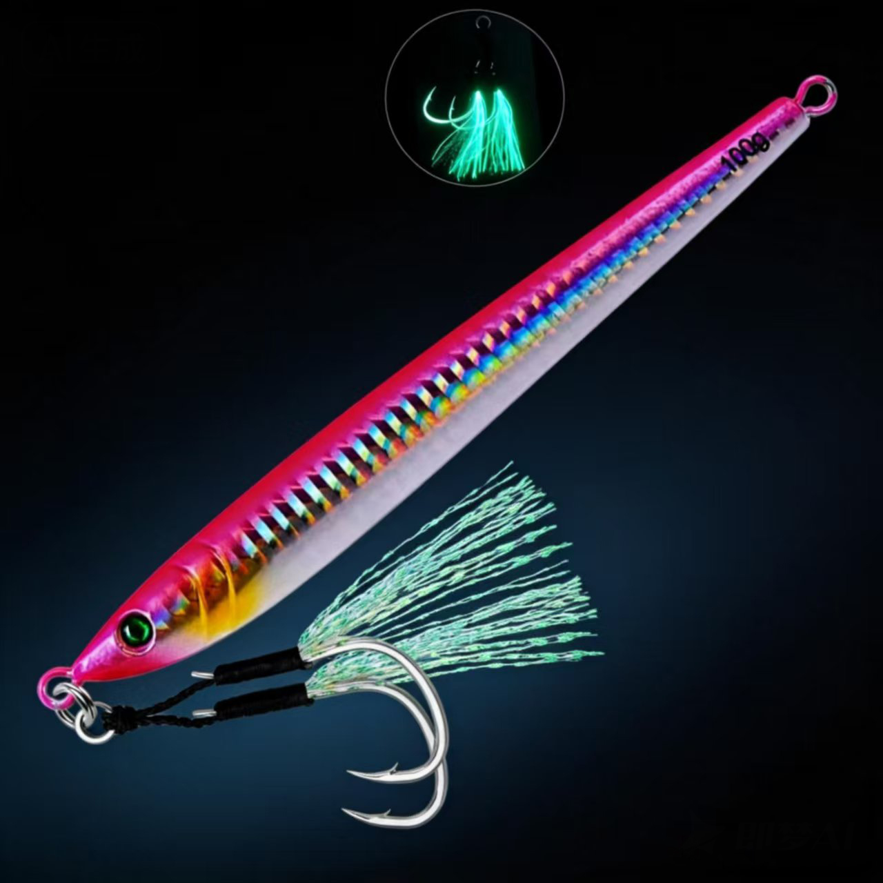 Cast Metal Jig Fishing Lure 5P - Fishing Lure Buzzbait ulasan dan harga