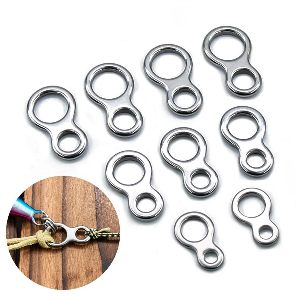 10Pcs Fishing Solid Ring Stain - Fishing Lure Jig ulasan dan harga