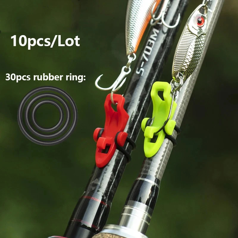 10pcs Fishing Rod Pole Hook Ke - Fishing Lure Jig ulasan dan harga
