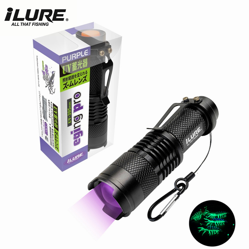 Mini UV Flashlight 395nm Ultra - Fishing Lure Jig ulasan dan harga