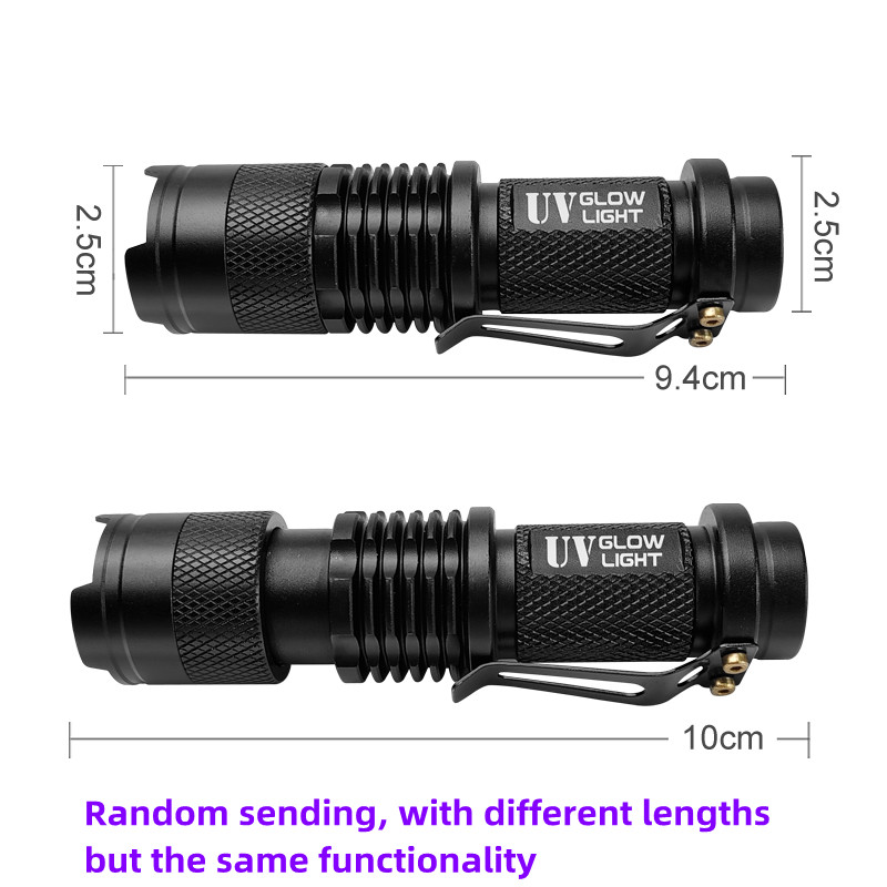 Mini UV Flashlight 395nm Ultra - Fishing Lure Jig ulasan dan harga