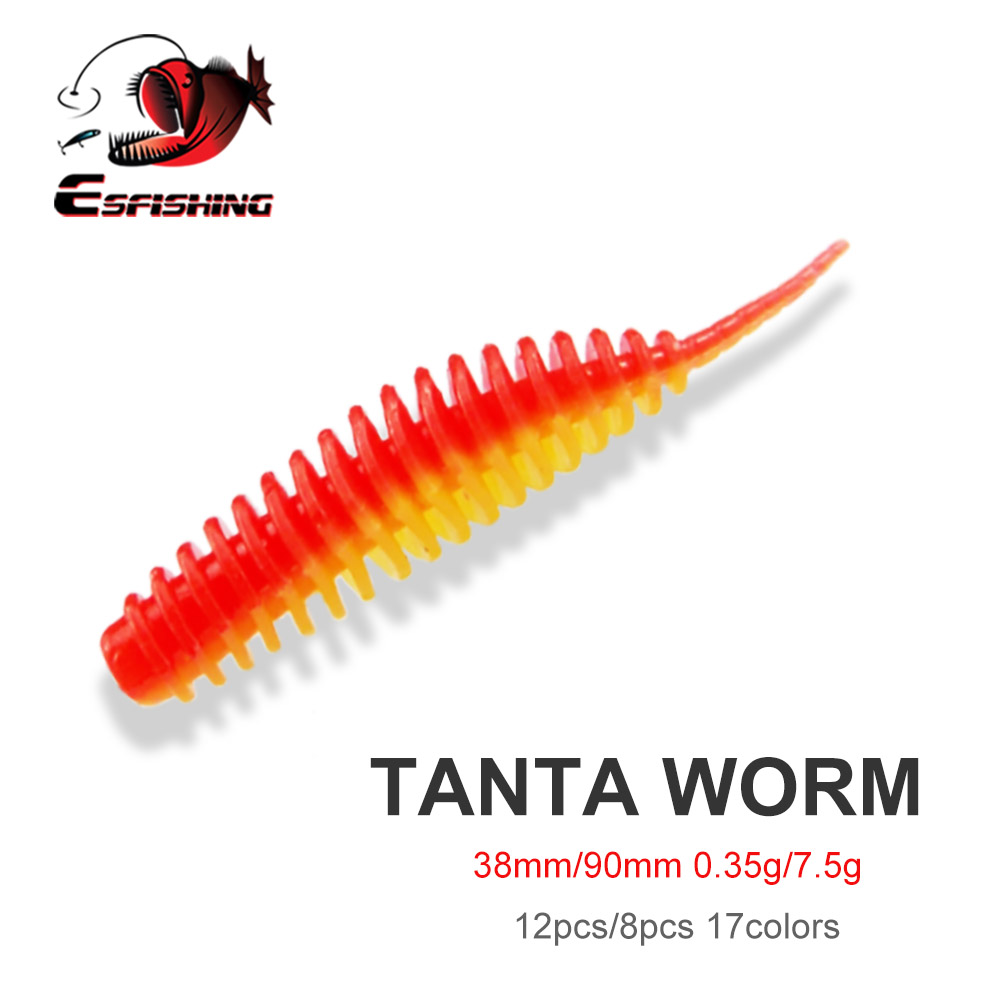 ESFISHING Fishing Worm Bait Lu - Fishing Lure Spinnerbait ulasan dan harga
