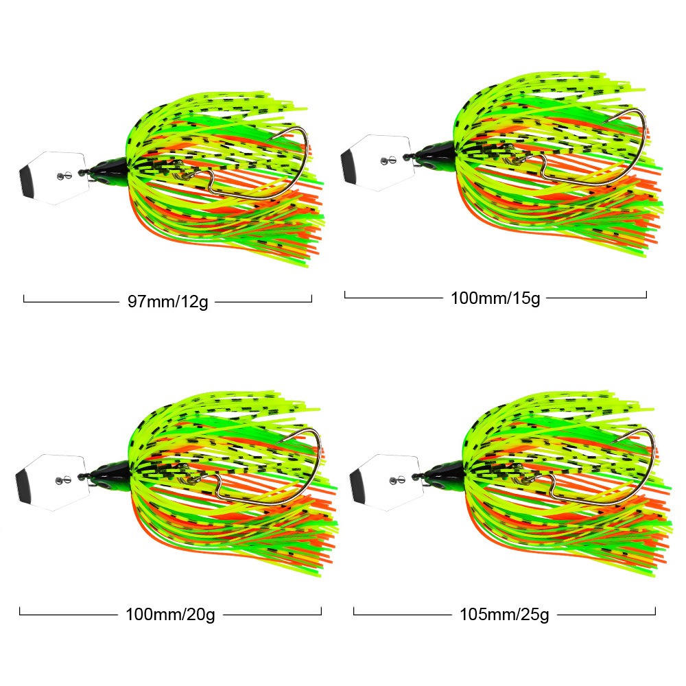 12G/15G/20G/ Chatter Bait Spin - Fishing Lure Buzzbait ulasan dan harga