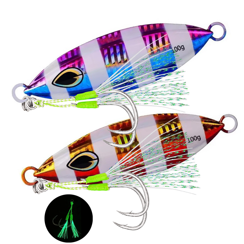 1pcs High quality Metal Night  - Fishing Lure Spoon ulasan dan harga